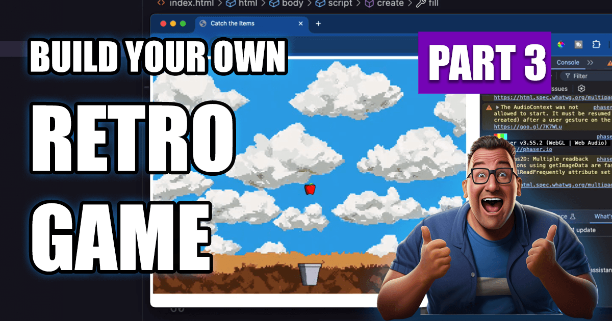 How to Make a Retro 2D JavaScript Game Part 3